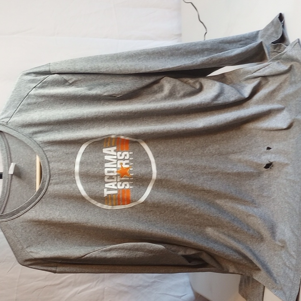 Sport Tek XL grey Tacoma Stars shirt